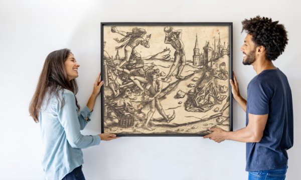 Master with the Banderoles after Israhel van Meckenem