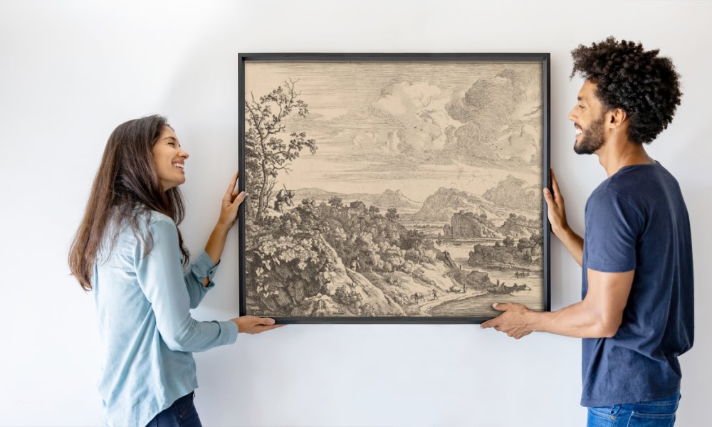 Jan van Aken after Herman Saftleven