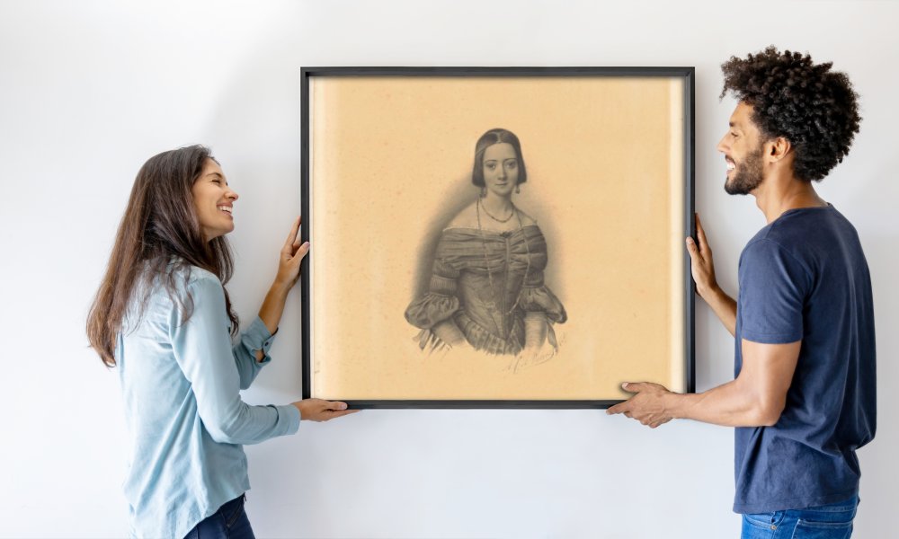 Alexander Cesar August Valois (signed by artist)