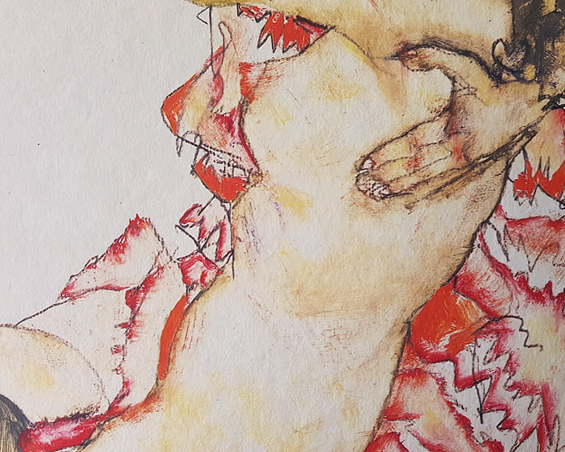 Cartão em Aquarela Munch (Hahnemühle Torchon 285) 3