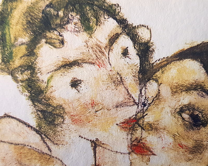 Cartão em Aquarela Munch (Hahnemühle Torchon 285) 5