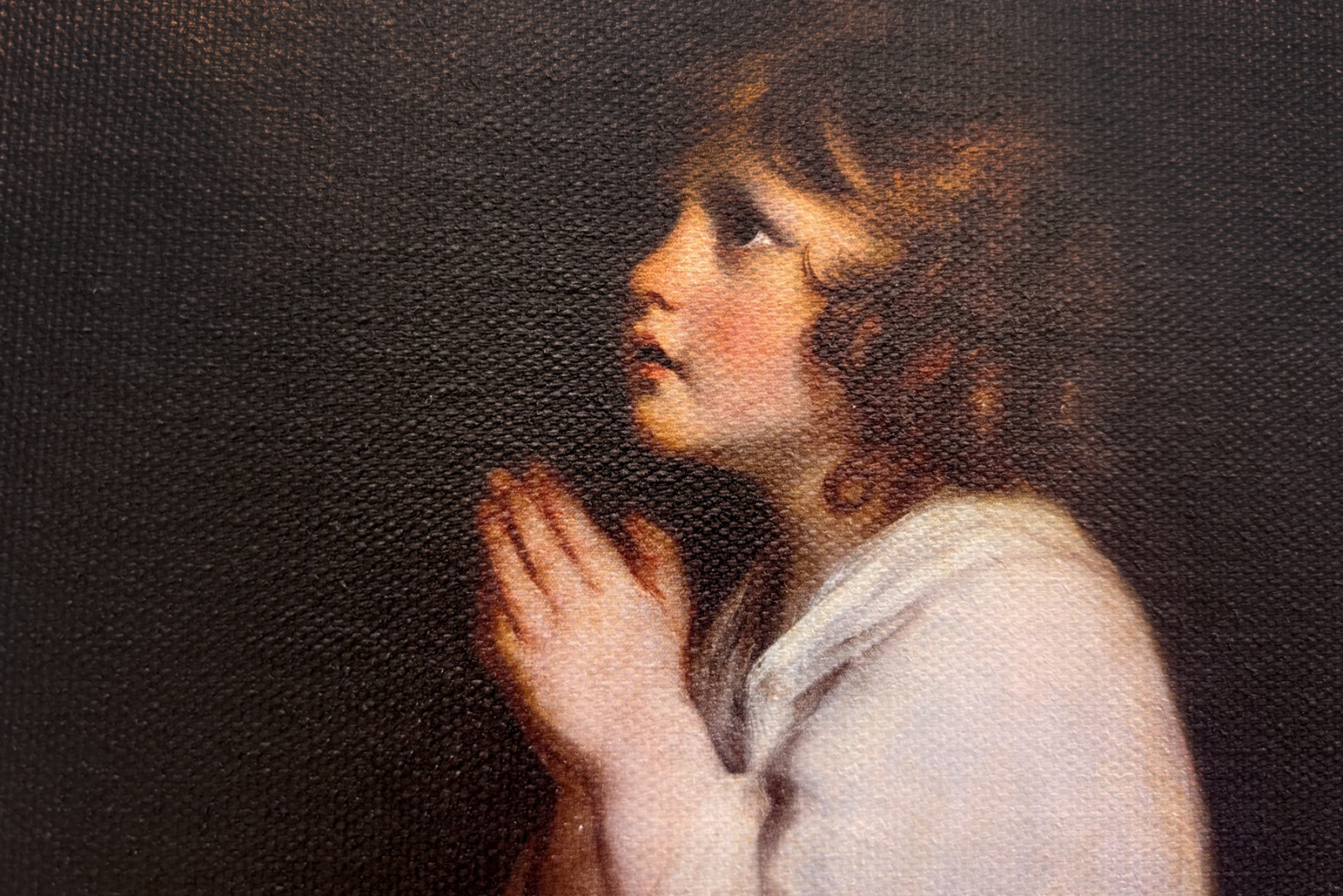 O pequeno Samuel em oração, 1777, 0,89 x 0,7 m, Museu Fabre, Montpellier - Joshua Reynolds