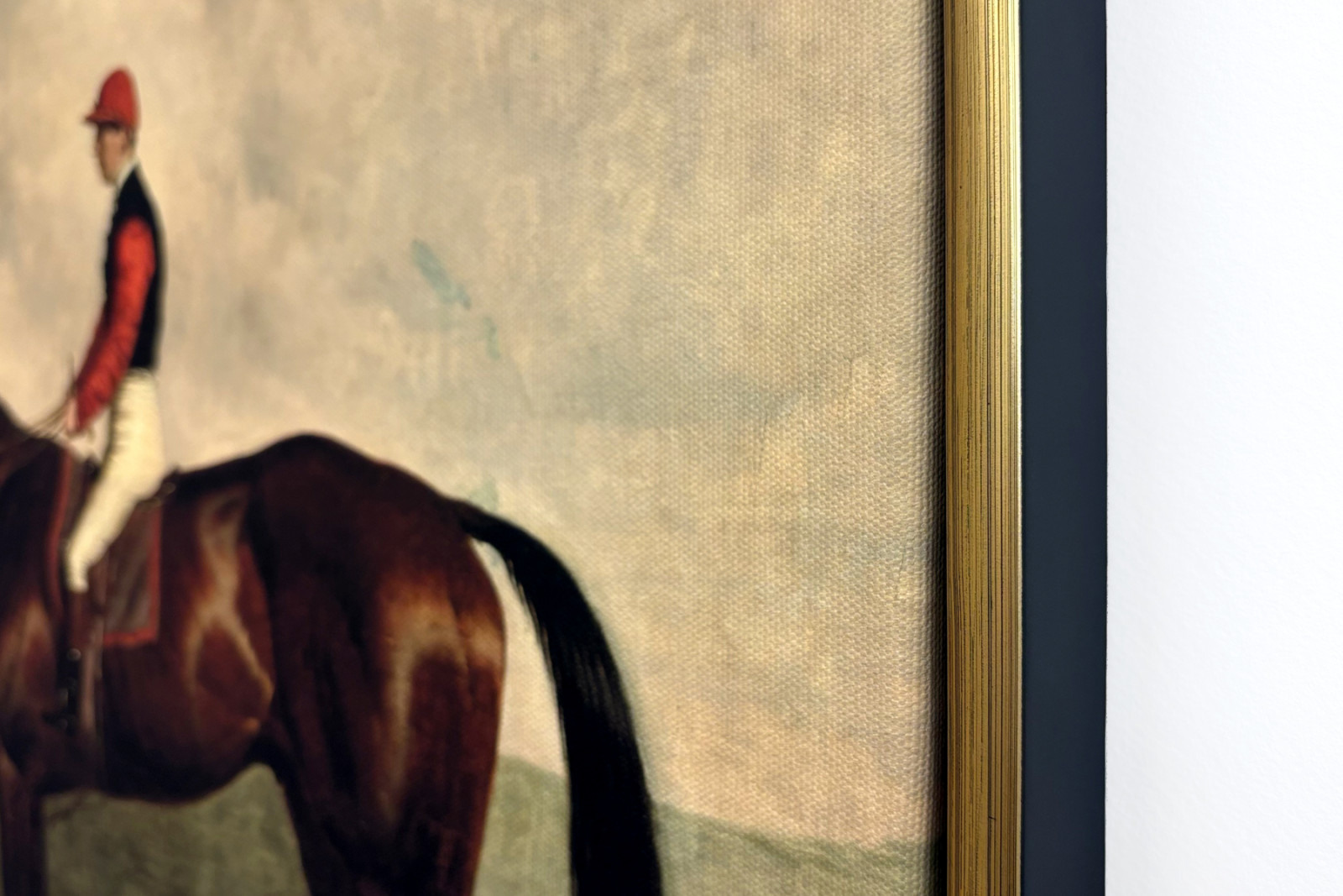 Gladiateur com Harry Grimshaw e seu dono, Conde Frederic de Lagrange, 1865 - Harry Hall
