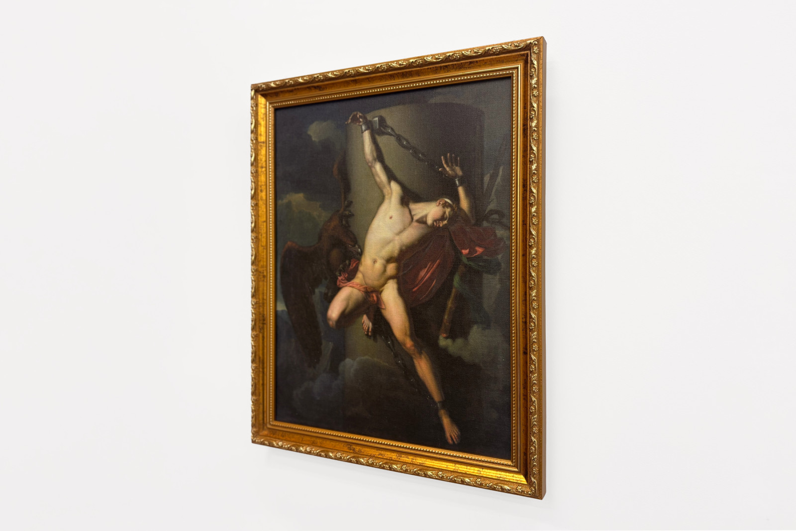 A tortura de Prometeu, 1819 - Jean-Louis-Cesar Lair