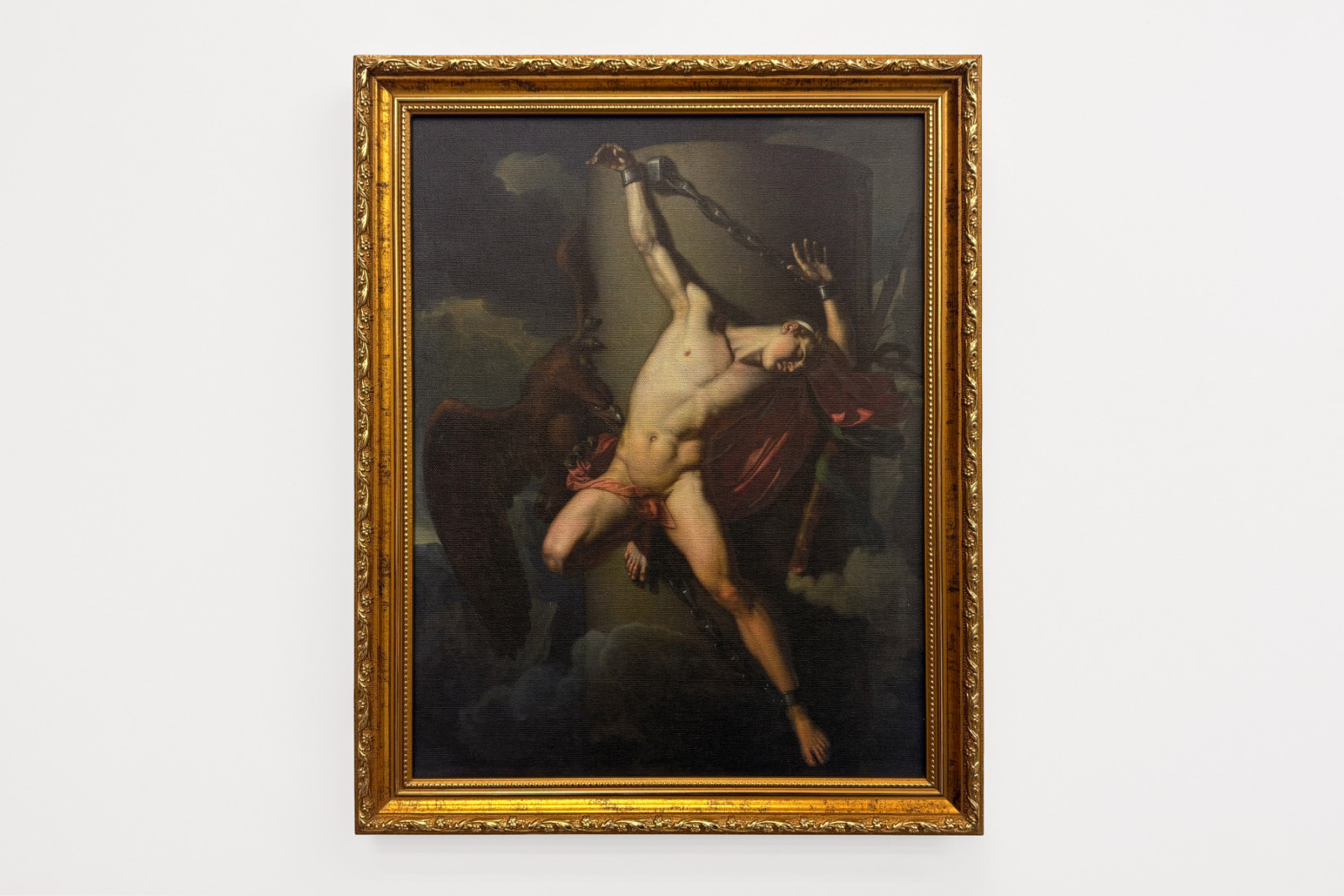 A tortura de Prometeu, 1819 - Jean-Louis-Cesar Lair