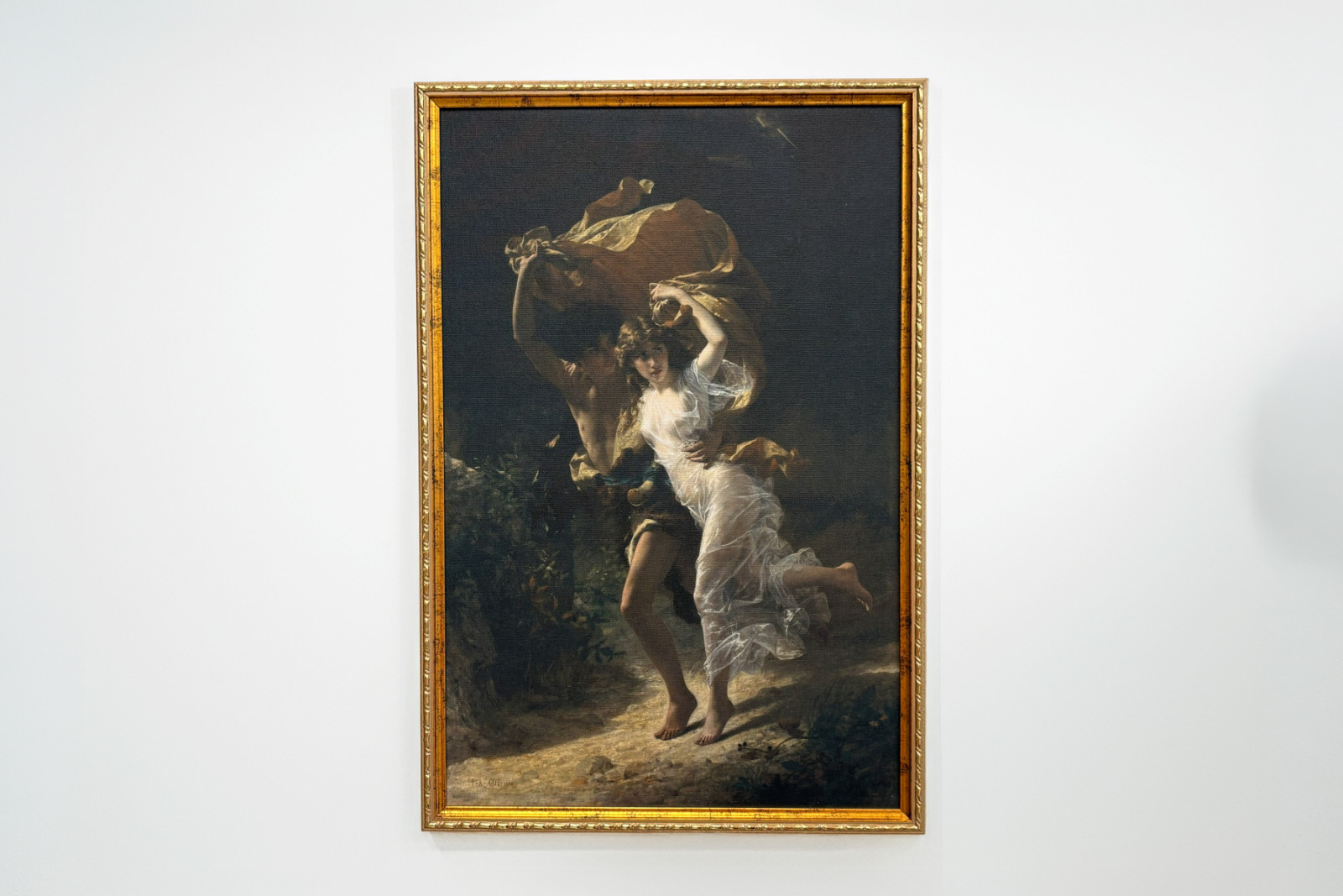A tempestade, 1880. - Pierre Auguste Cot