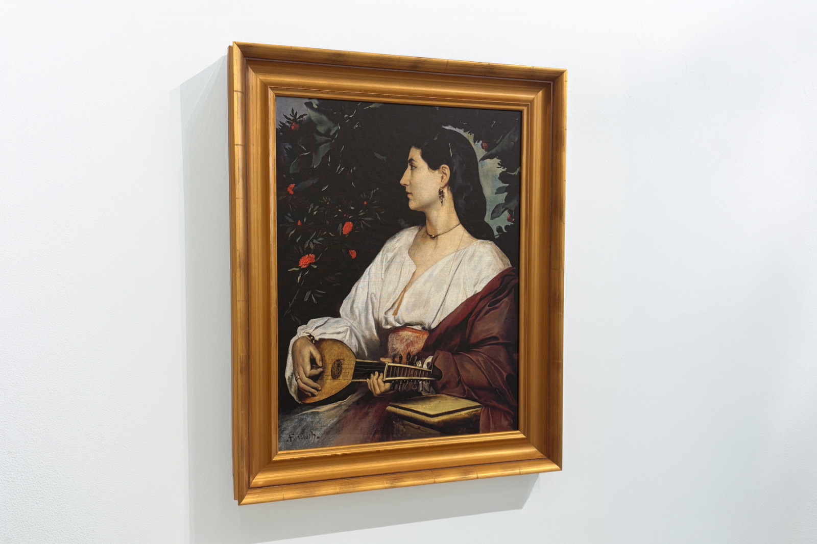 O tocador de bandolim, 1865 - Anselm Feuerbach