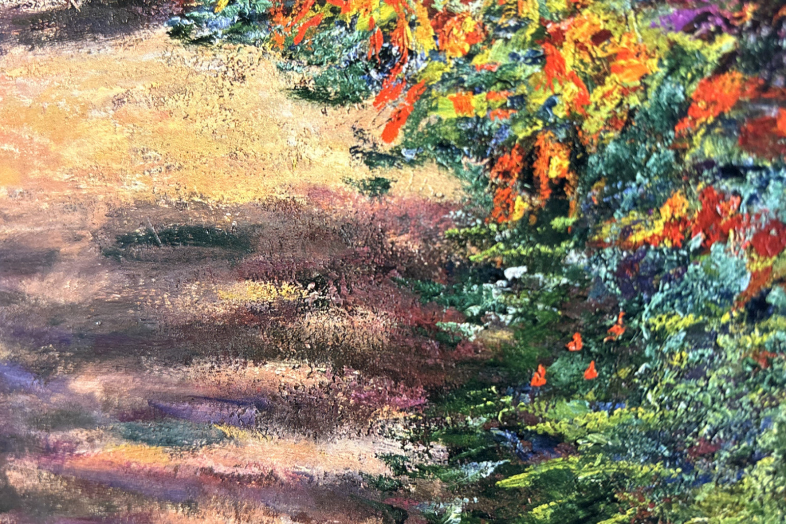 Um caminho no jardim de Monet, Giverny, 1902 - Claude Monet