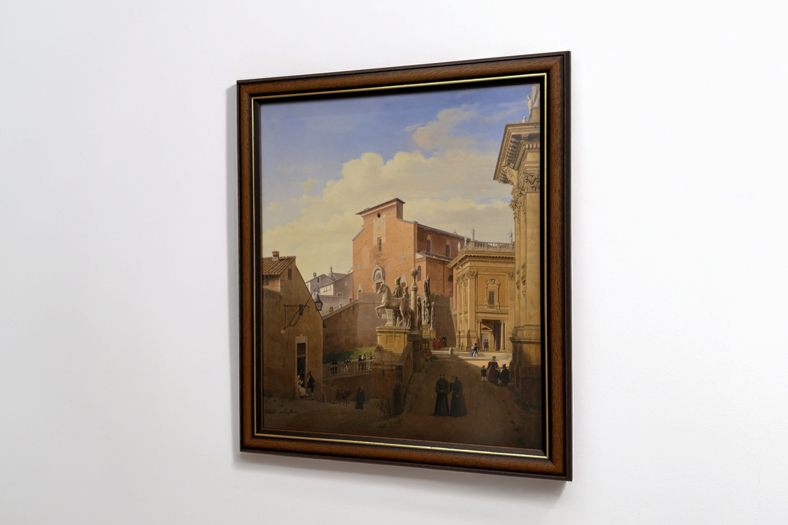 Santa Maria Maggiore Aracoeli em Rom. 1831 - Wilhelm Brücke