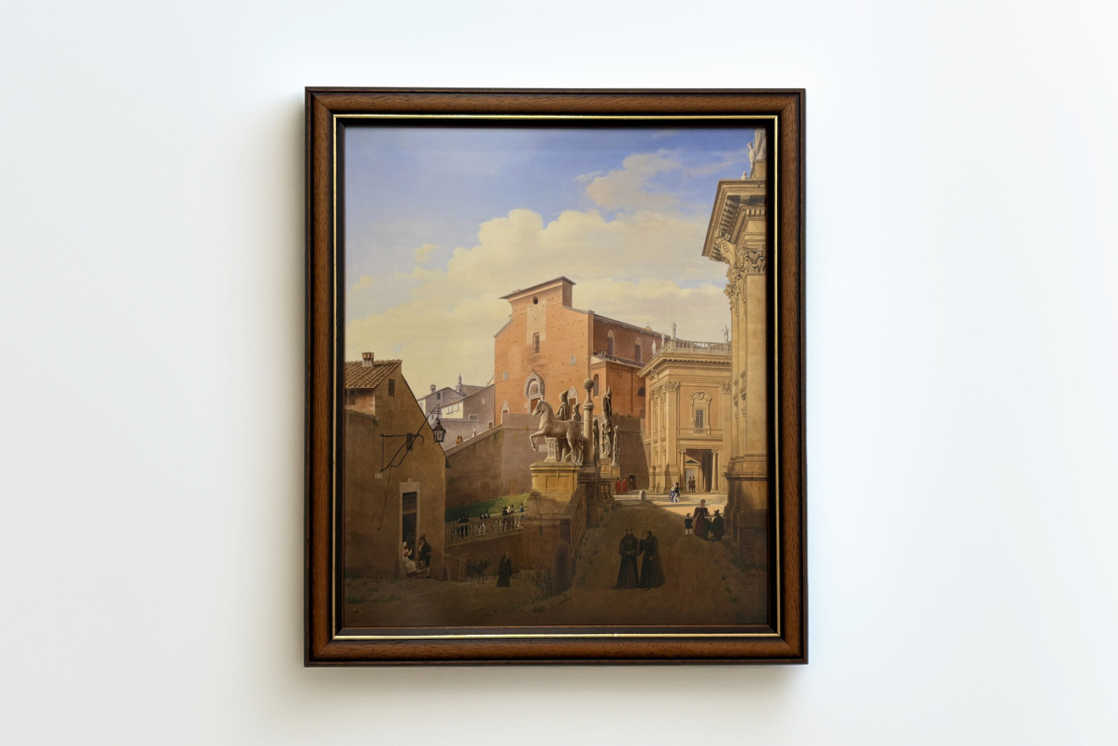Santa Maria Maggiore Aracoeli em Rom. 1831 - Wilhelm Brücke