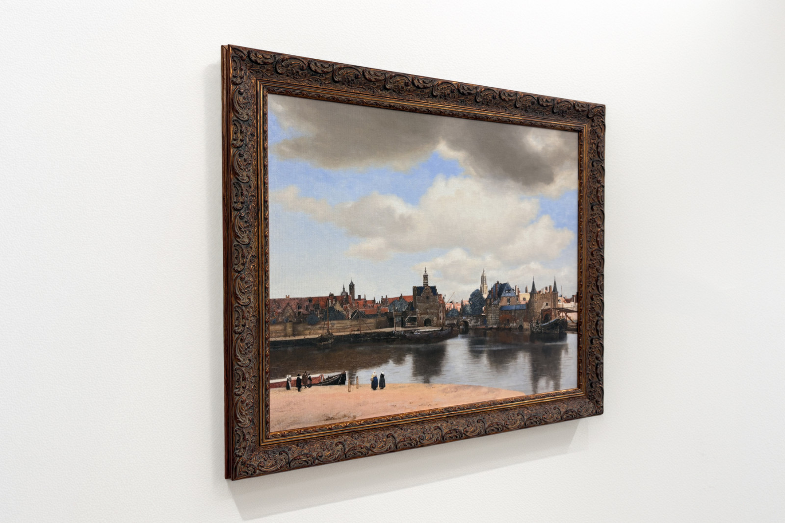 Vista de Delft, c.1660-61 (óleo sobre tela) - Johannes Vermeer