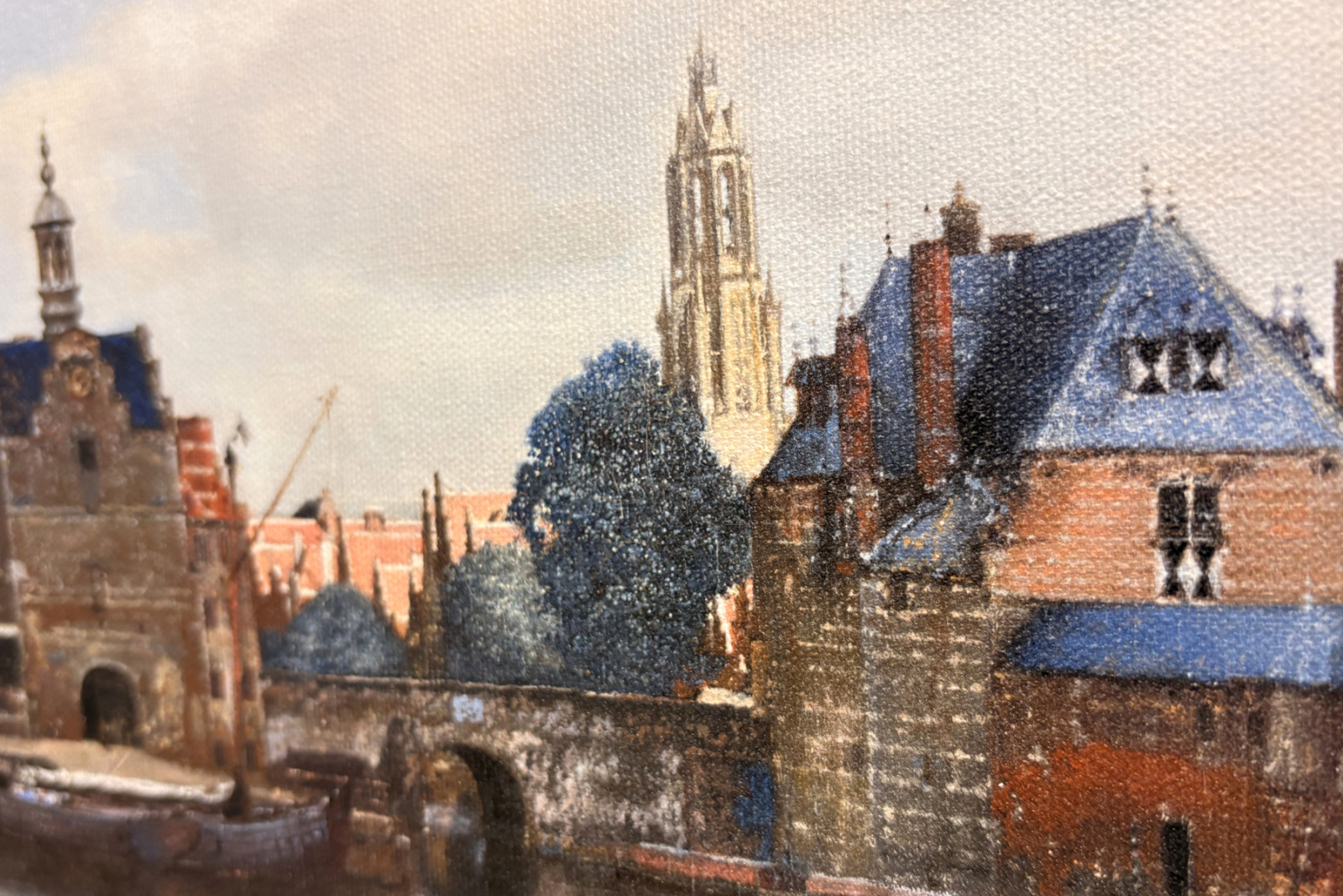 Vista de Delft, c.1660-61 (óleo sobre tela) - Johannes Vermeer