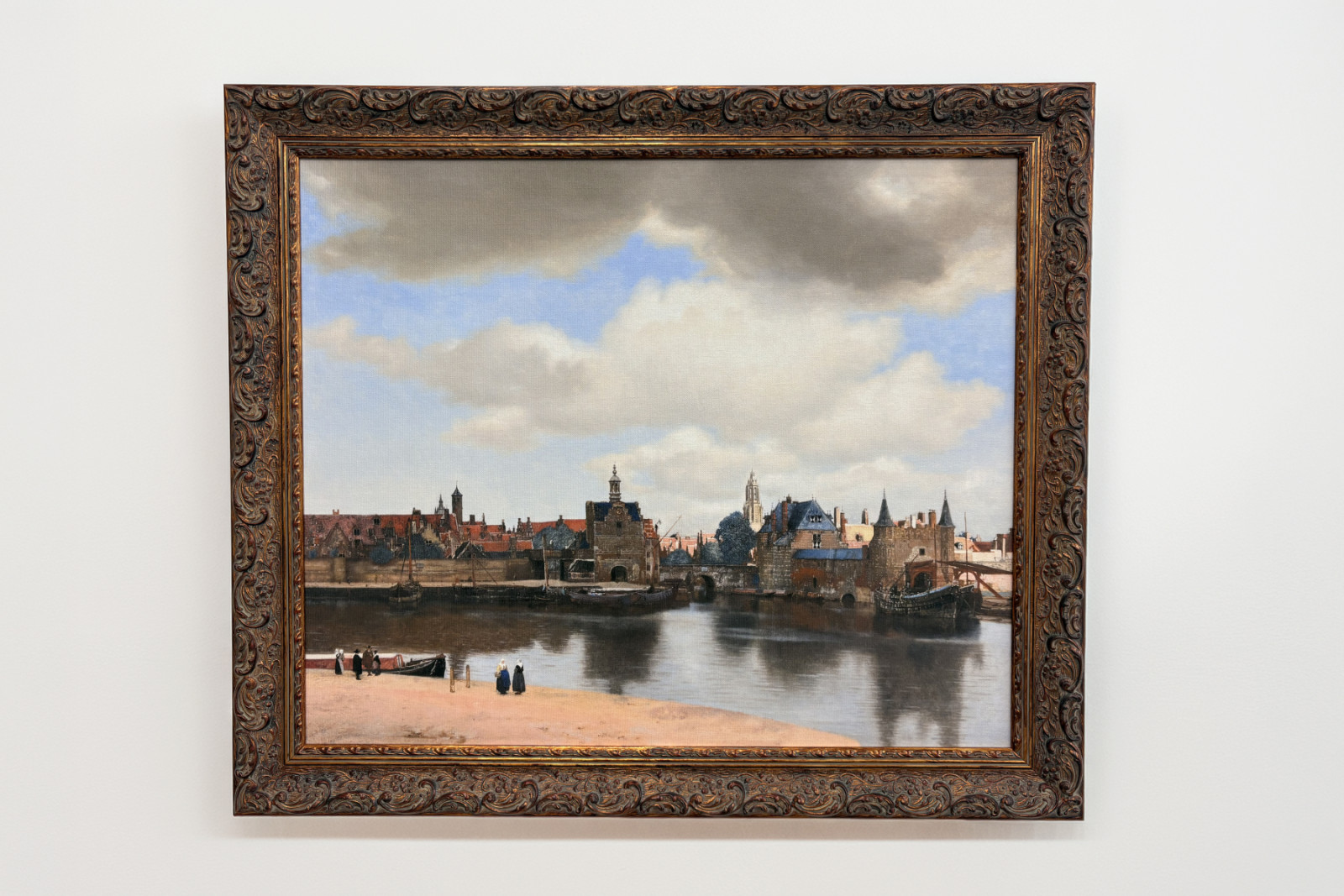 Vista de Delft, c.1660-61 (óleo sobre tela) - Johannes Vermeer
