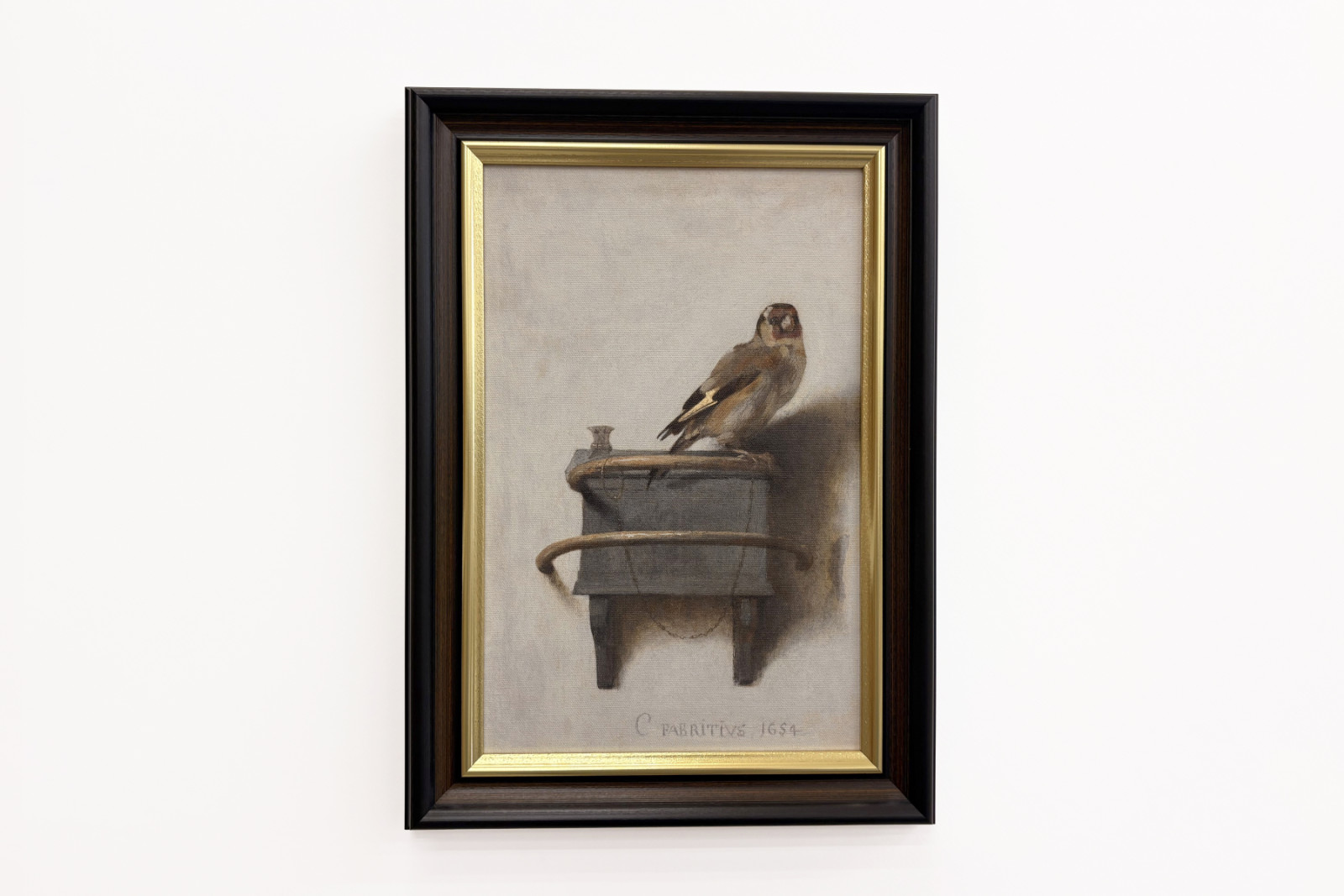 O Pintassilgo, 1654 - Carel Fabritius