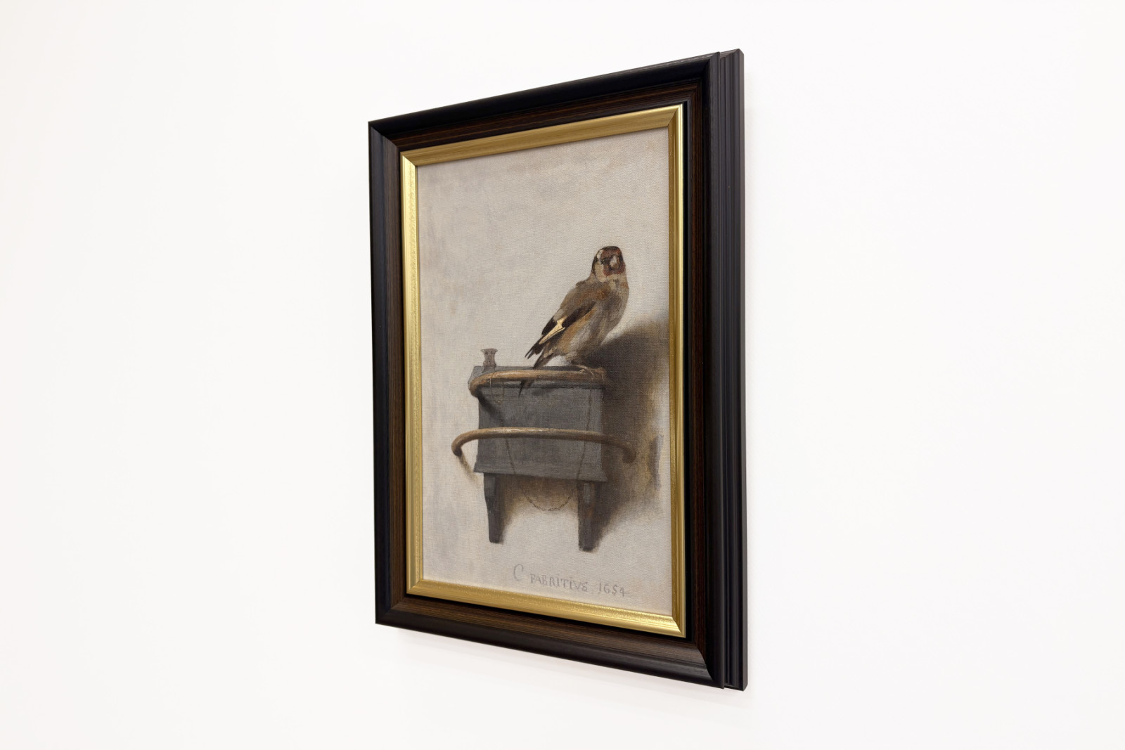 O Pintassilgo, 1654 - Carel Fabritius