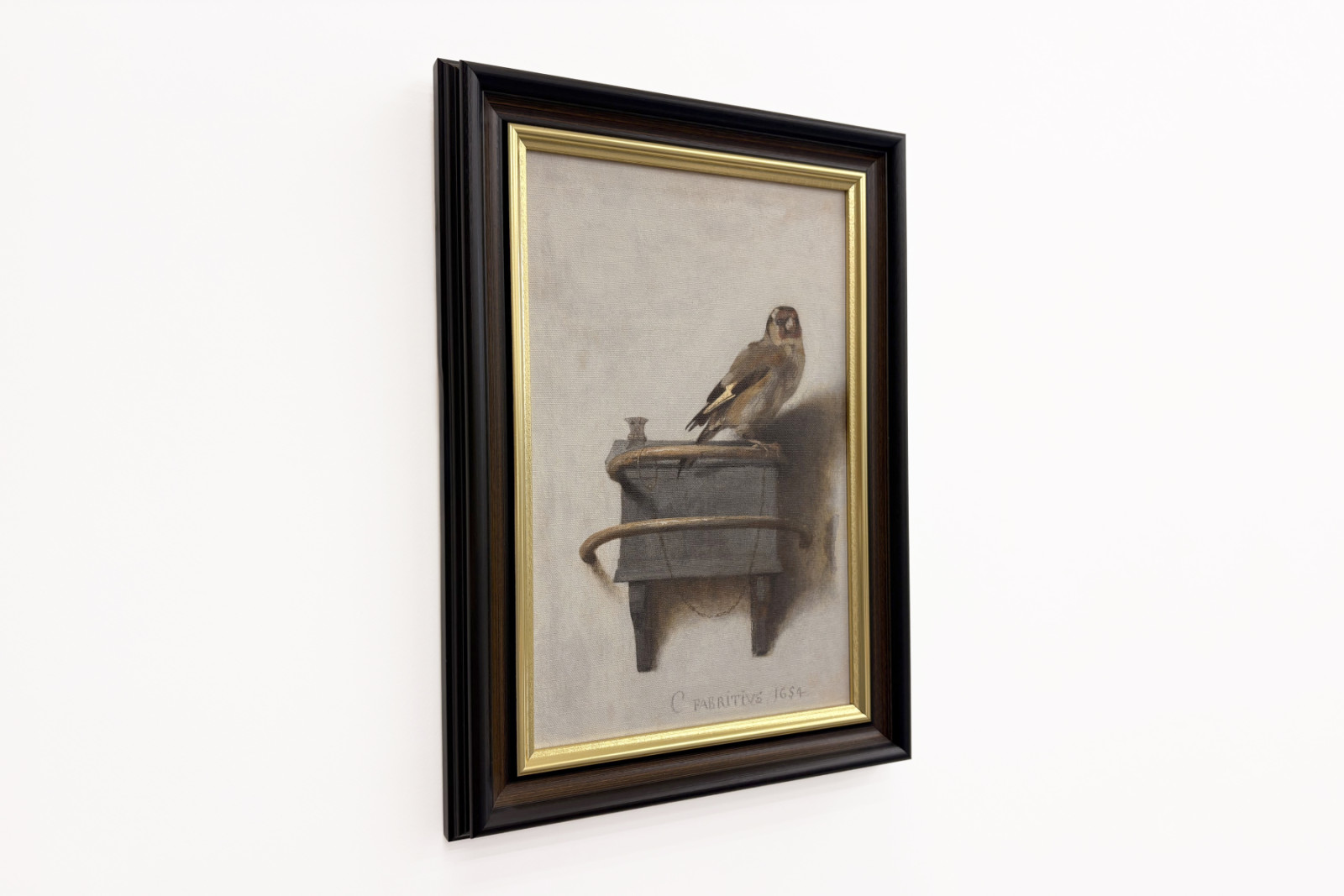 O Pintassilgo, 1654 - Carel Fabritius
