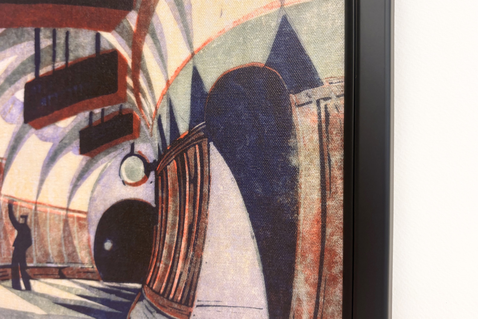 The Tube Train, c.1932 (linocut) (ver também 151089) - Cyril Edward Power