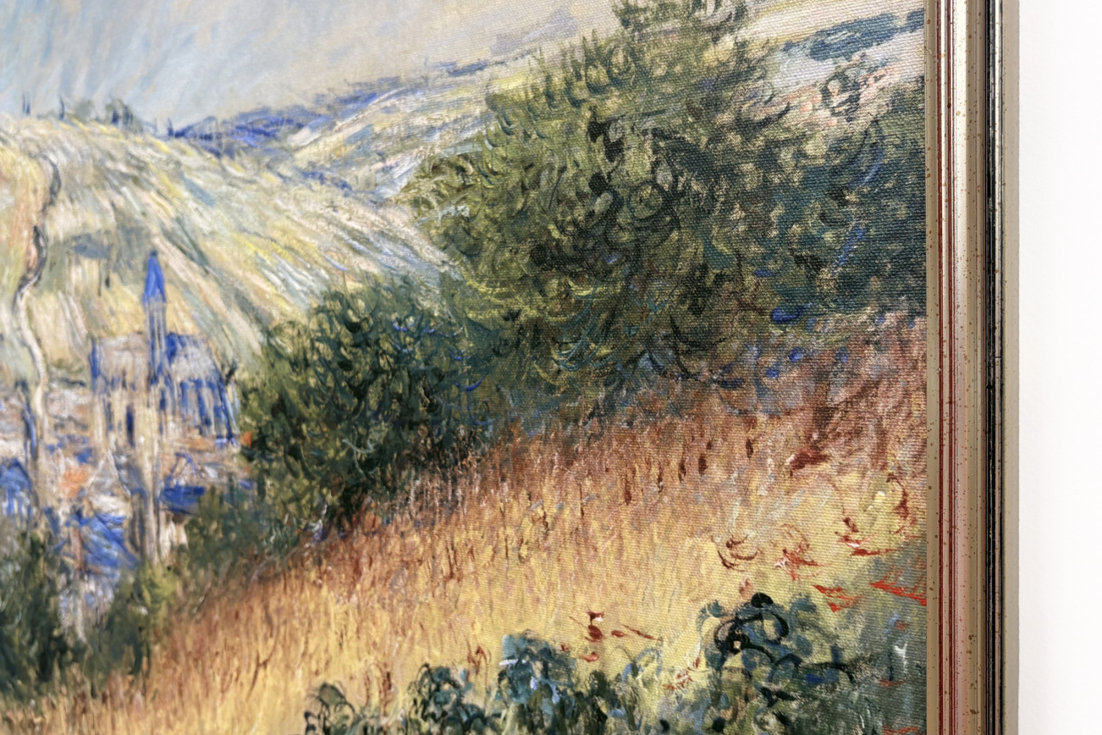 Vue de Vetheuil (vista de Vetheuil sur Seine) - Claude Monet
