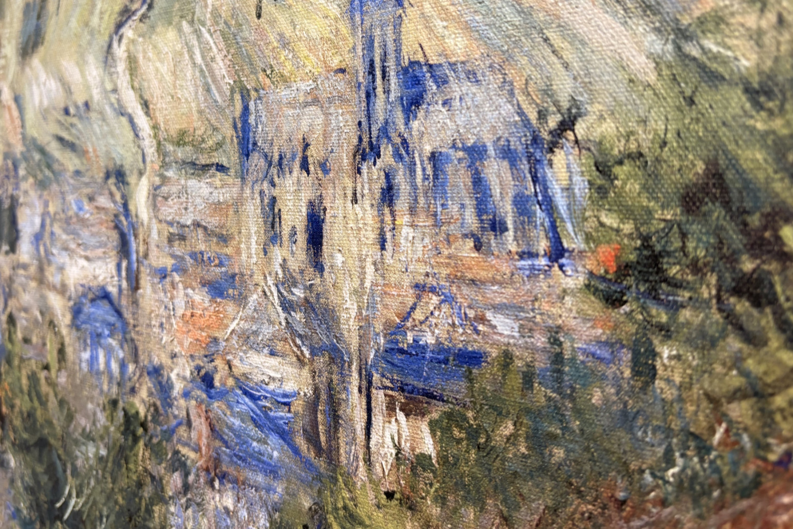 Vue de Vetheuil (vista de Vetheuil sur Seine) - Claude Monet