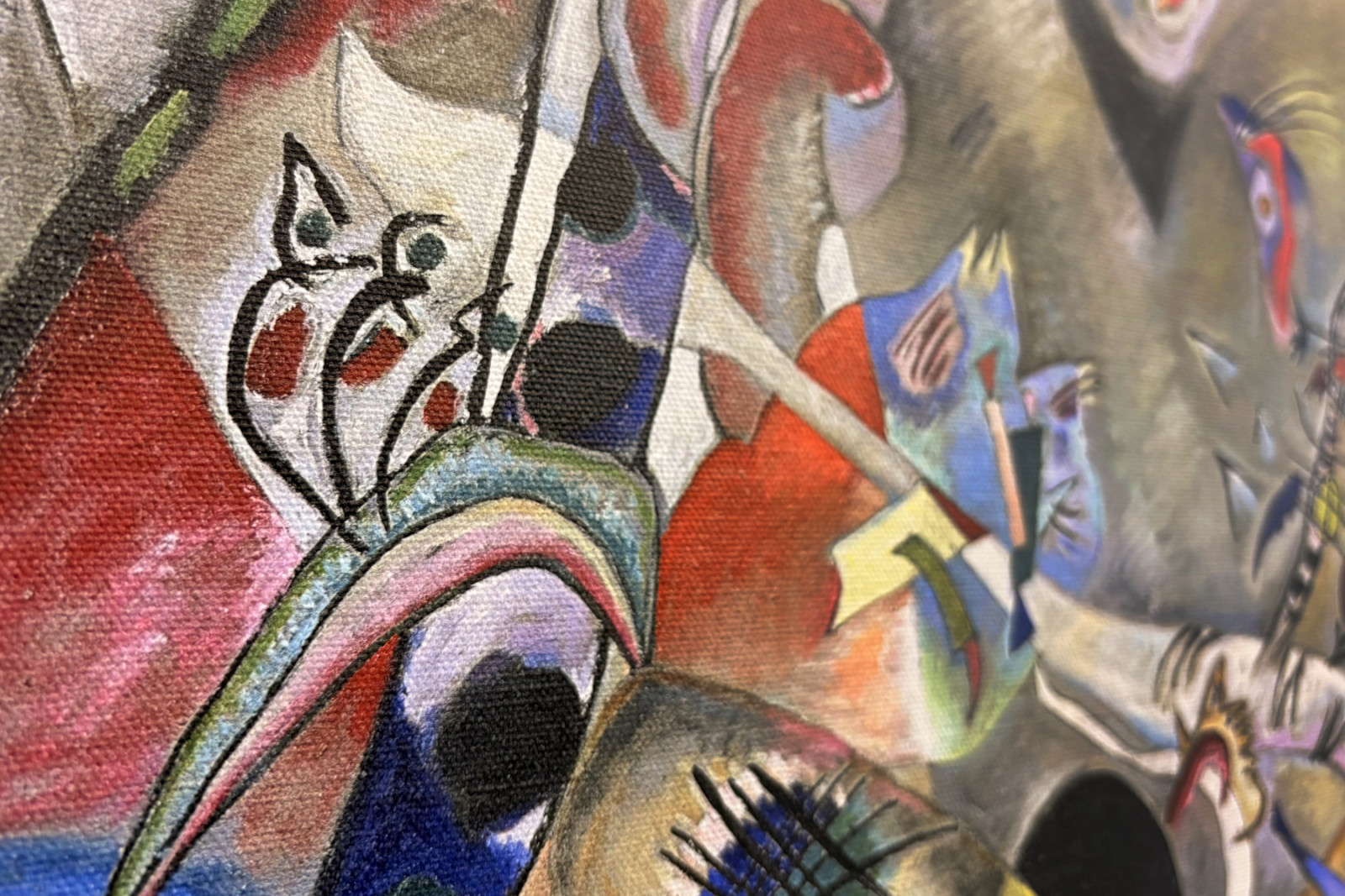 Em cinza - Wassily Kandinsky