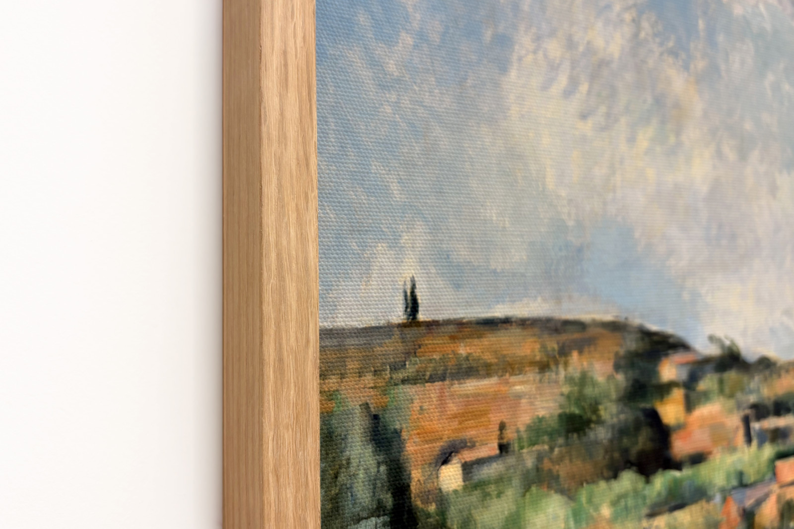 A planície de Bellevue / A Terra Vermelha - Paul Cézanne
