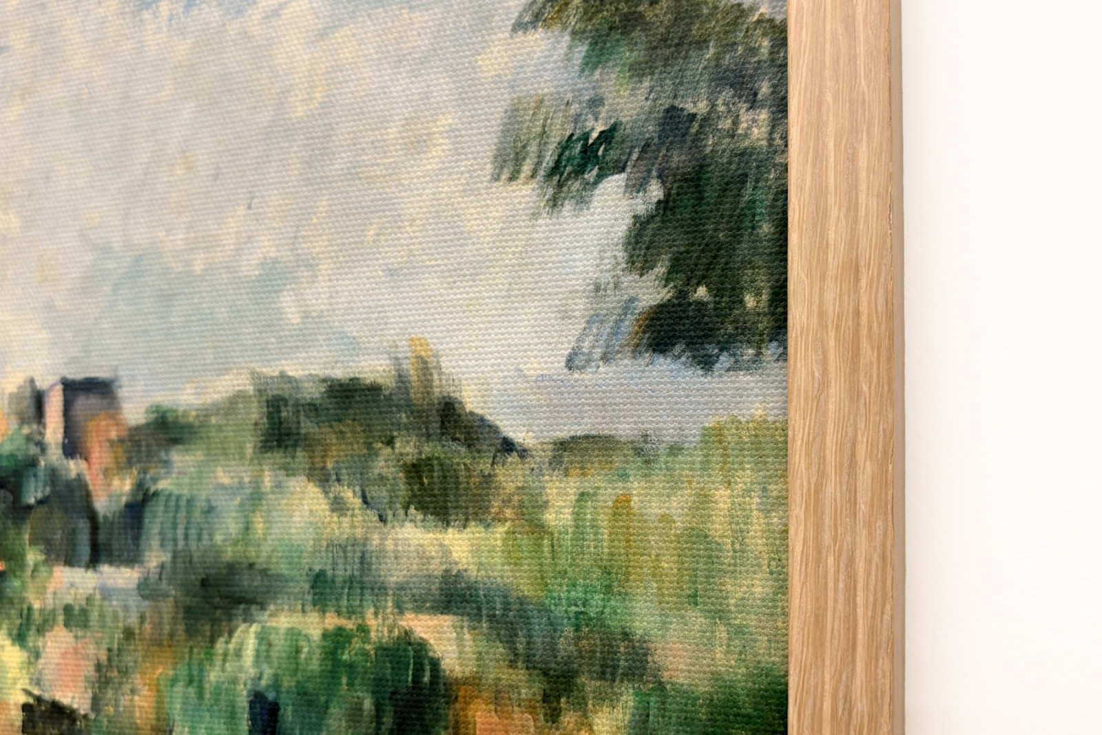 A planície de Bellevue / A Terra Vermelha - Paul Cézanne