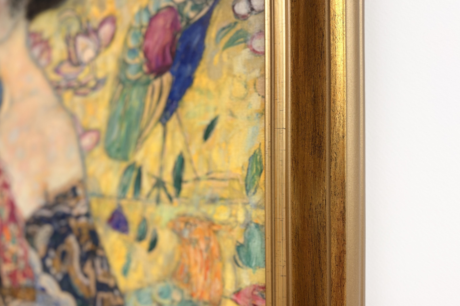 Senhora com ventilador - Gustav Klimt