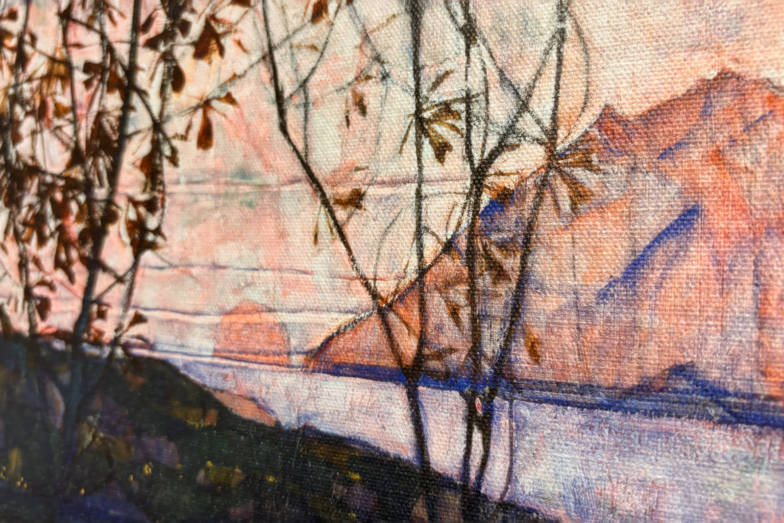 Sol poente, 1913 - Egon Schiele