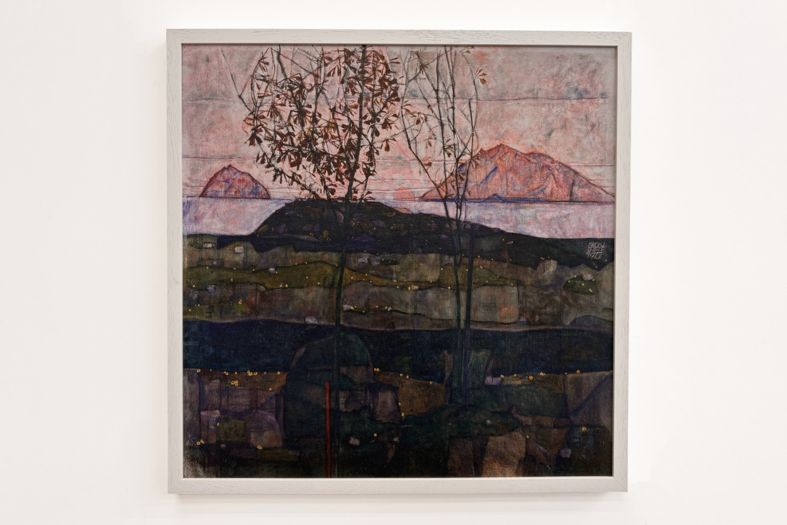 Sol poente, 1913 - Egon Schiele
