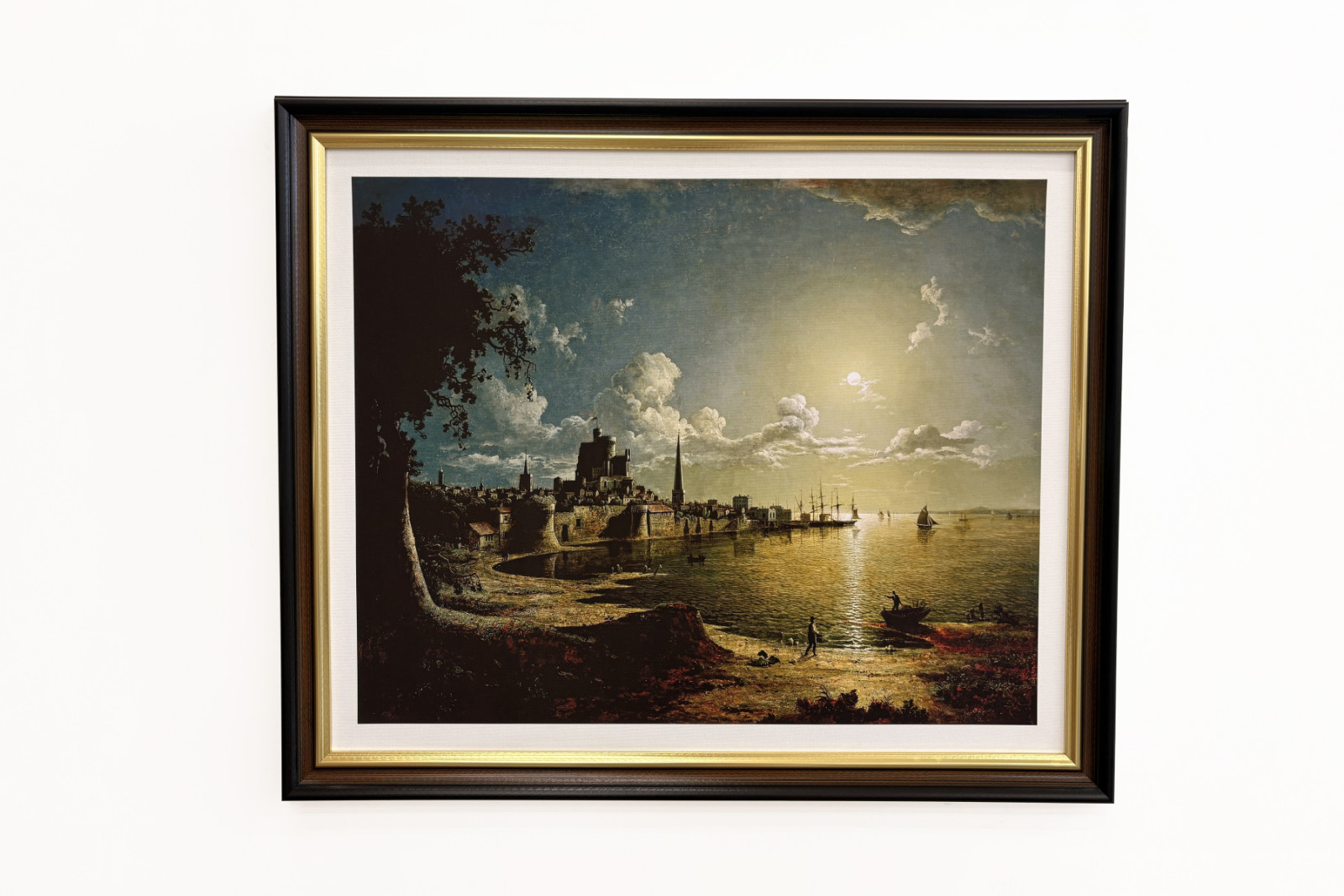 Cena do luar, Southampton, 1820 - Sebastian Pether