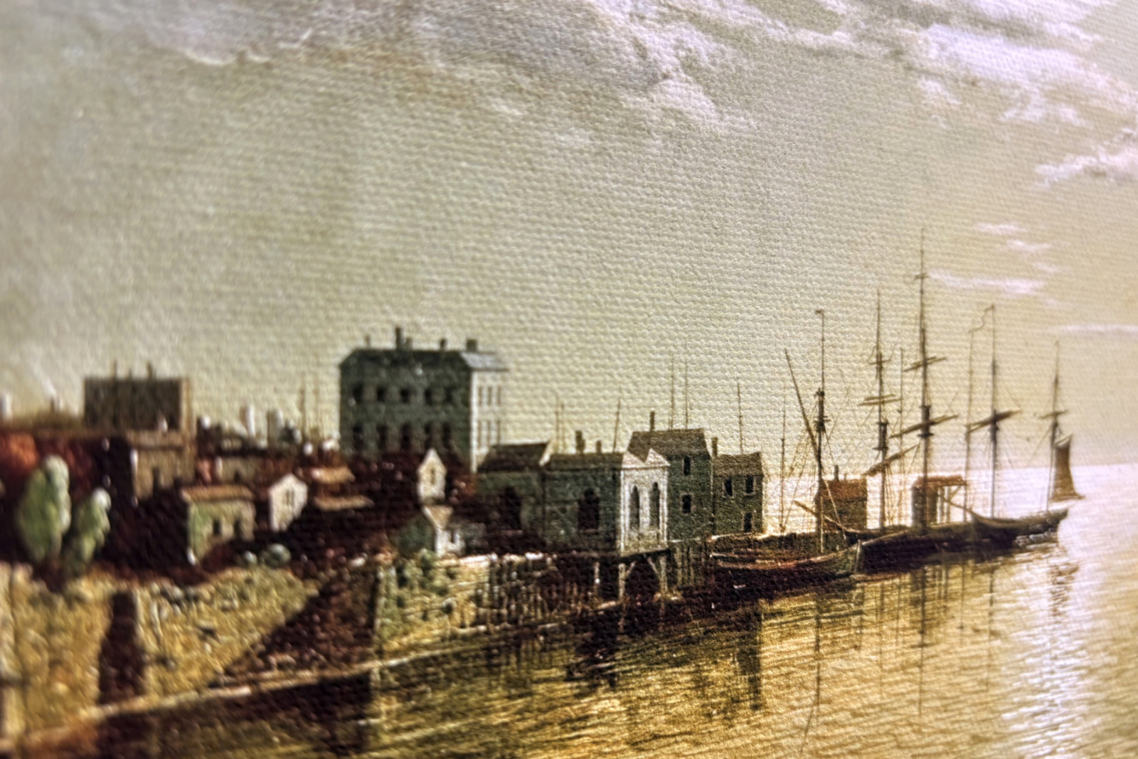 Cena do luar, Southampton, 1820 - Sebastian Pether