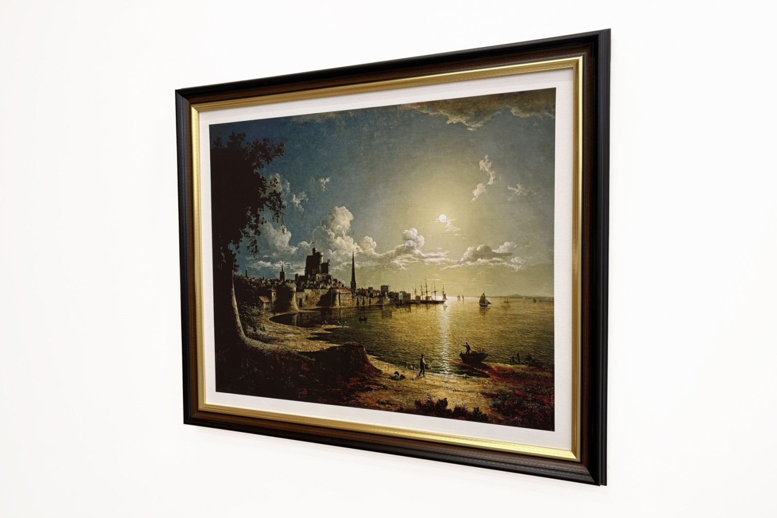 Cena do luar, Southampton, 1820 - Sebastian Pether