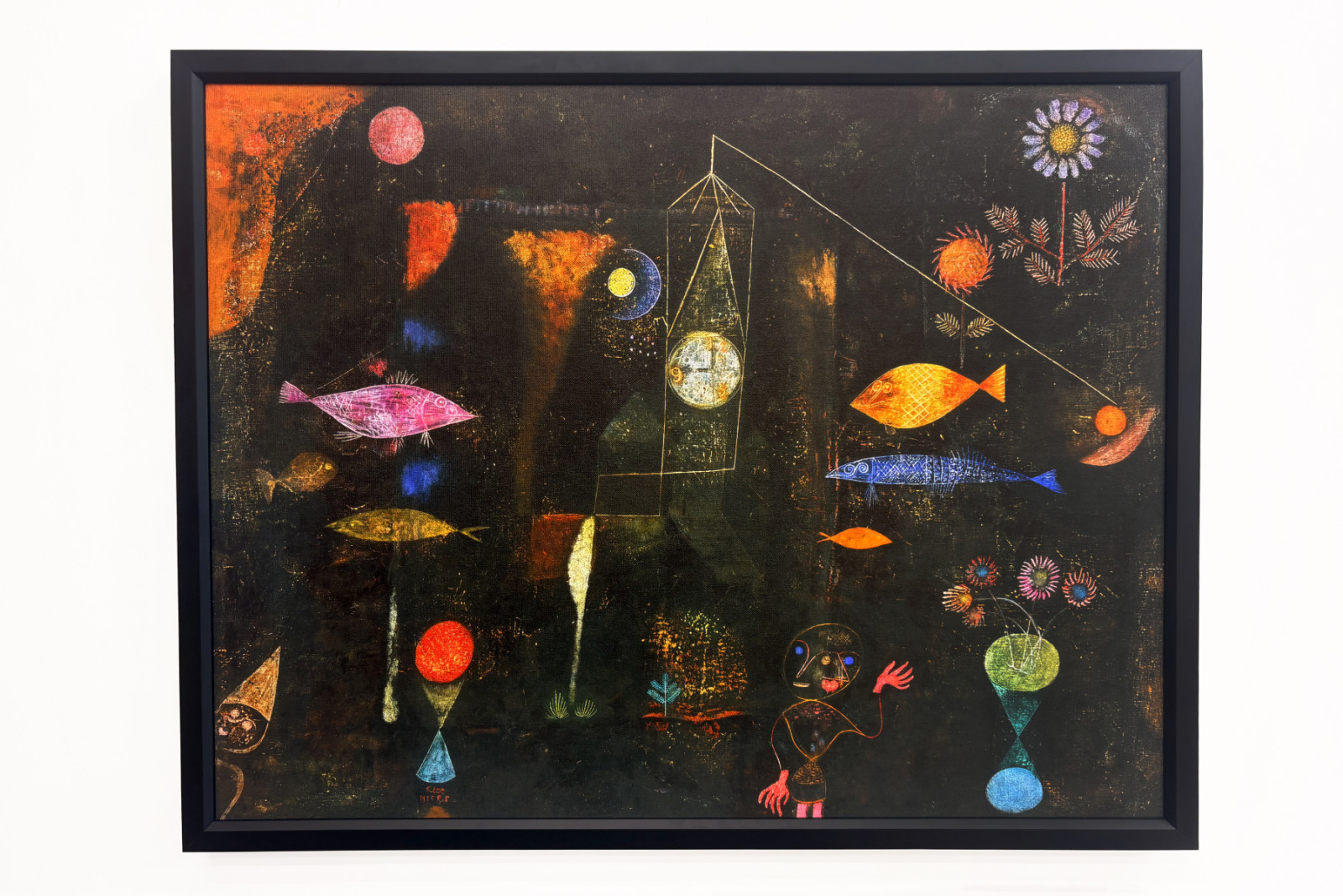 Magia de peixe - Paul Klee