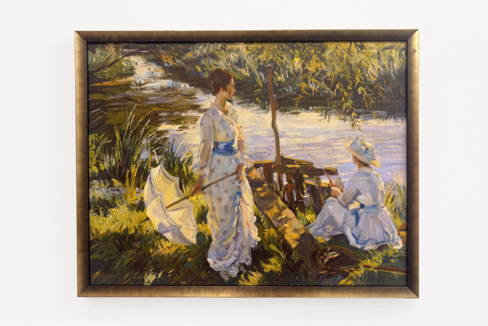 Pesca, Placa de livro - Wilfred Gabriel de Glehn