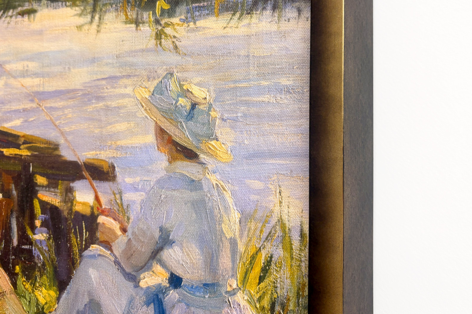 Pesca, Placa de livro - Wilfred Gabriel de Glehn