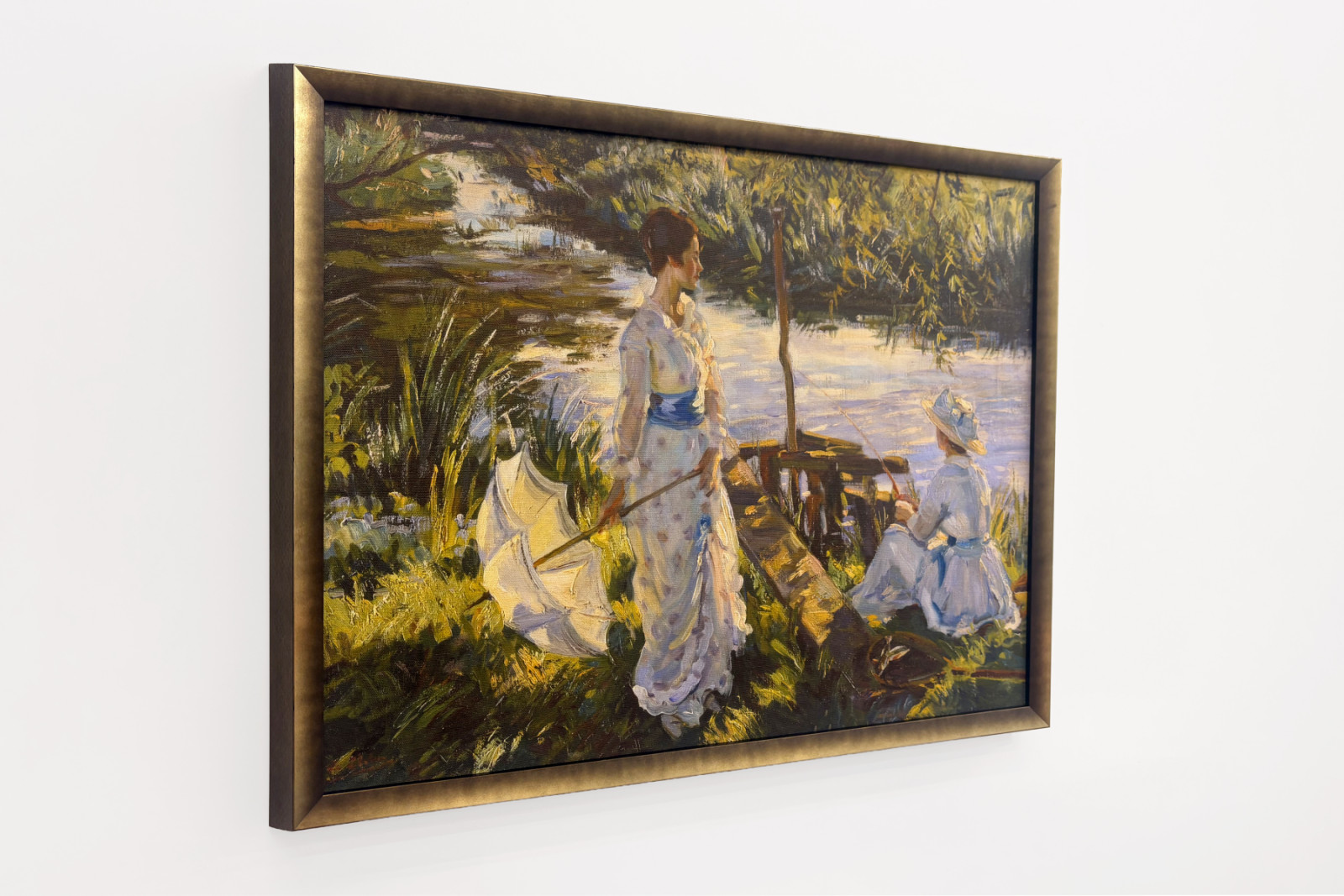 Pesca, Placa de livro - Wilfred Gabriel de Glehn