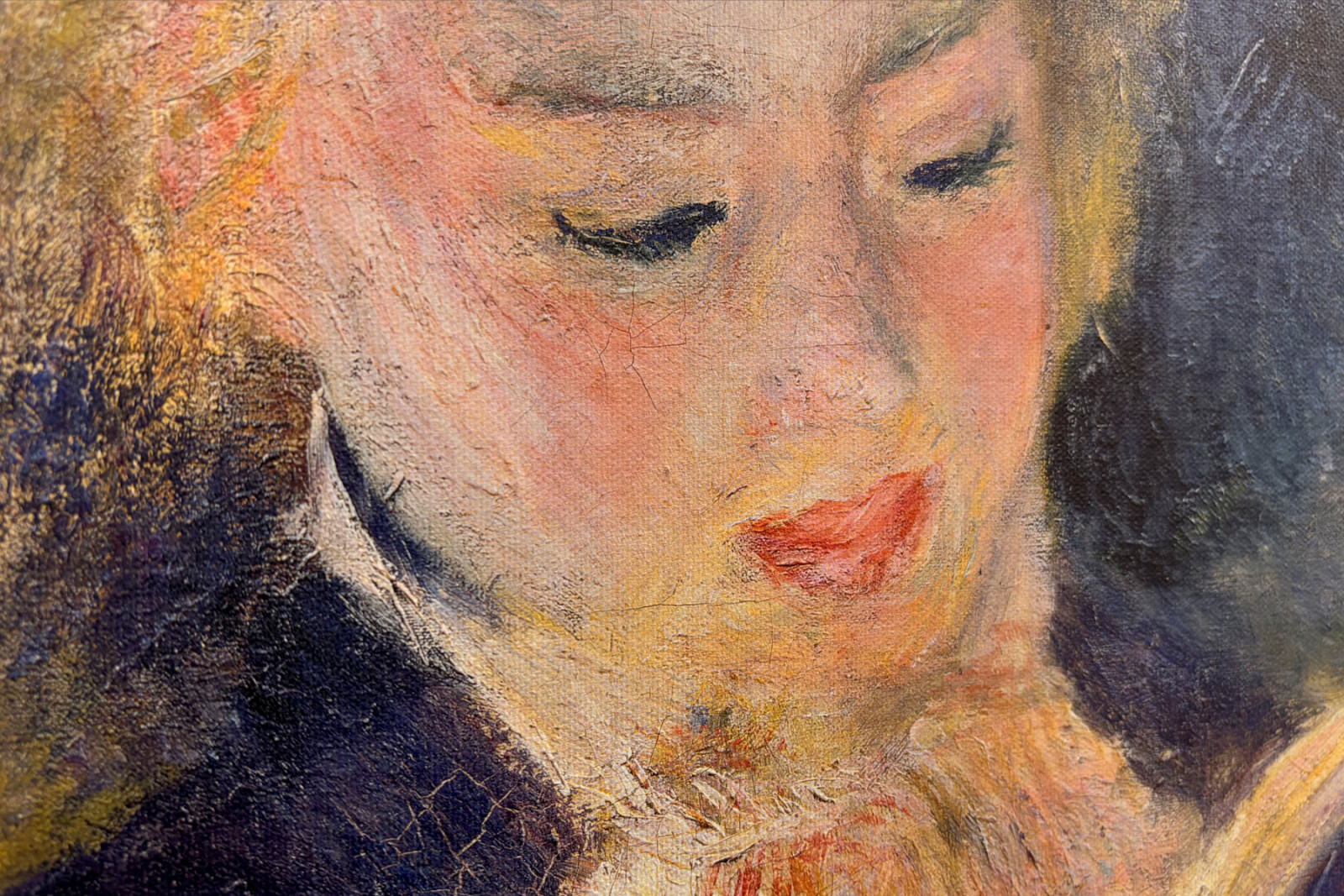 Rapariga a ler, 1874 - Pierre-Auguste Renoir