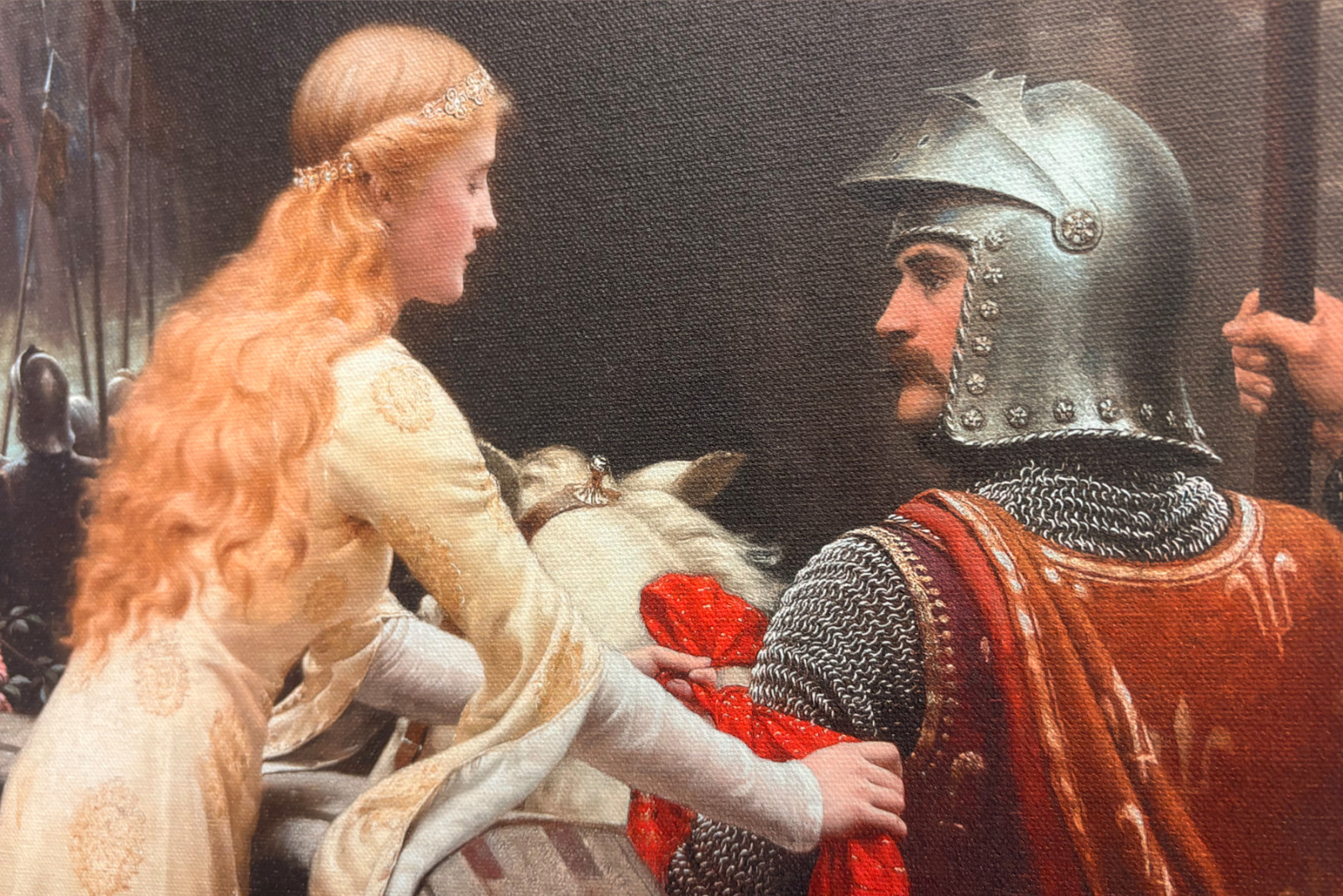 nEnglish: God Speedn - Edmund Leighton
