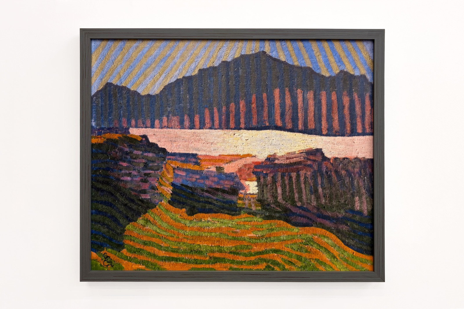 Vista de Capolago, c. 1907. - Giovanni Giacometti