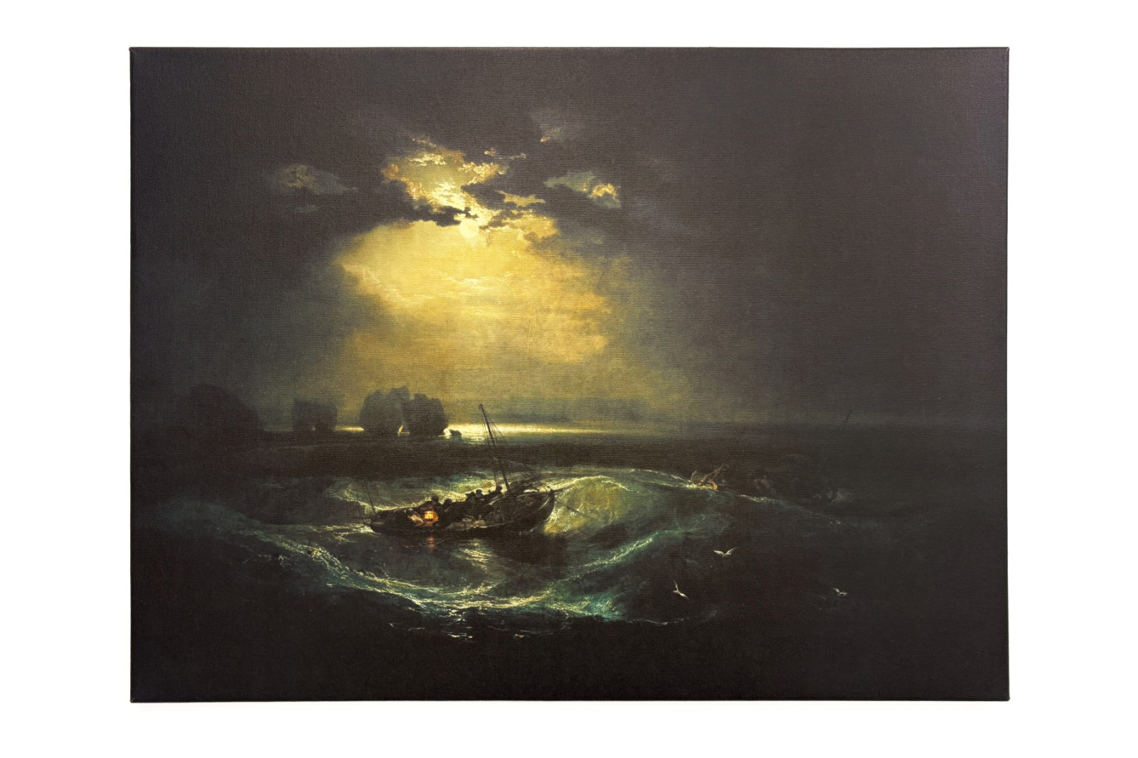 Pescadores no mar - Joseph Mallord William Turner