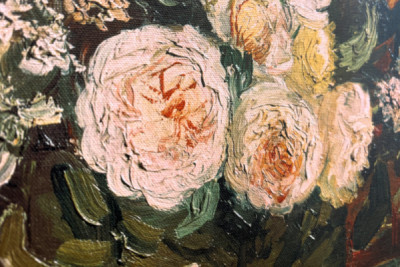 Rosas e girassóis