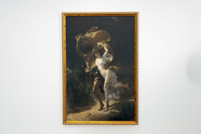 A tempestade, 1880. - Pierre Auguste Cot