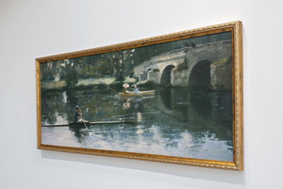A ponte em Grez, 1883 - John Lavery