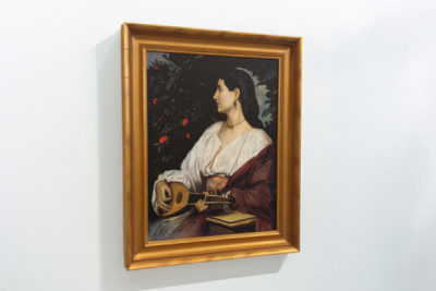O tocador de bandolim, 1865 - Anselm Feuerbach