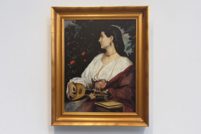 O tocador de bandolim, 1865 - Anselm Feuerbach