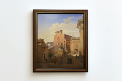 Santa Maria Maggiore Aracoeli em Rom. 1831