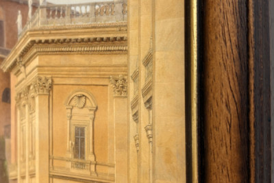 Santa Maria Maggiore Aracoeli em Rom. 1831