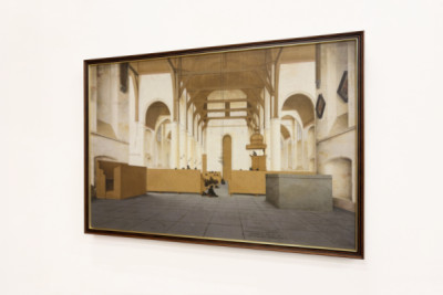 Interior do Sint-Odulphuskerk em Assendelft, 1649