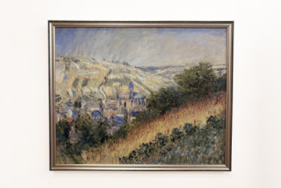 Vue de Vetheuil (vista de Vetheuil sur Seine) - Claude Monet