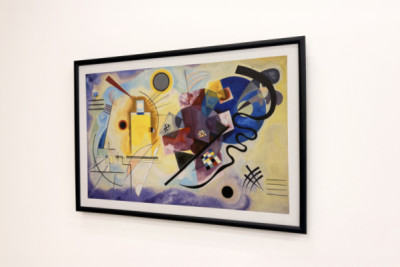 Amarelo - vermelho - azul - Wassily Kandinsky
